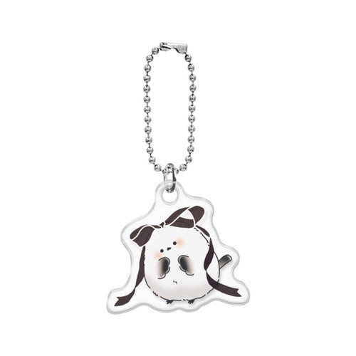 Monochrome Bow Shimaenaga Acrylic Mini Keychain - Crux