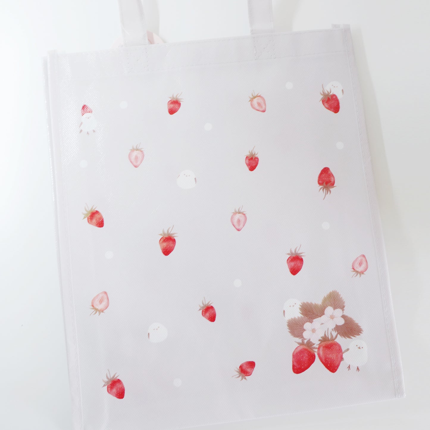 Shimaenaga Tote Bag - Strawberry Collection