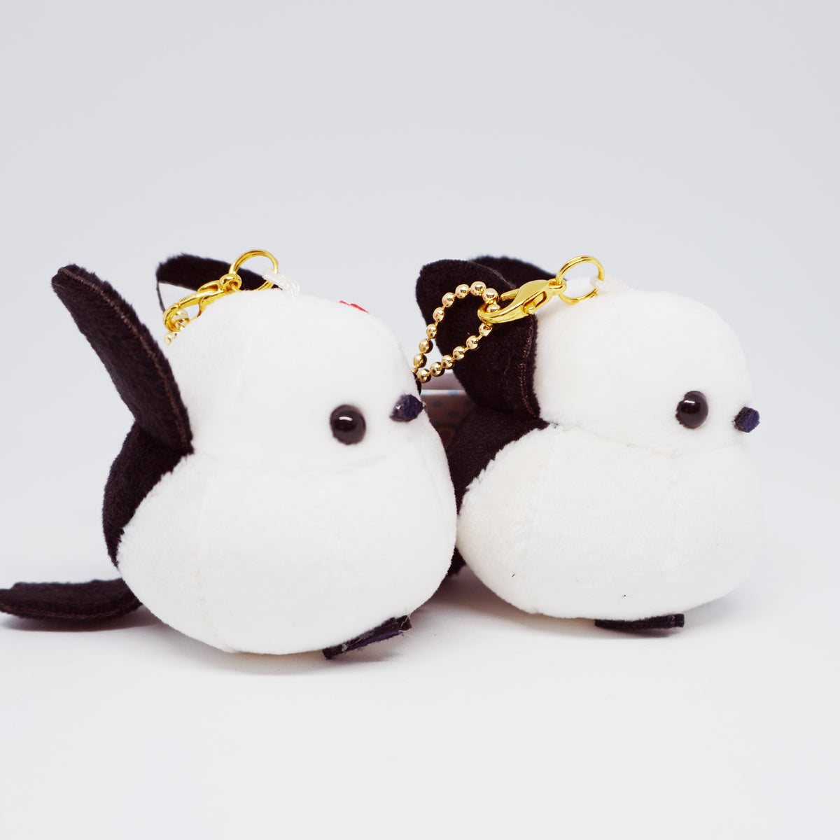 Nico Nico Pair Plump Shimaenaga Plush Keychain