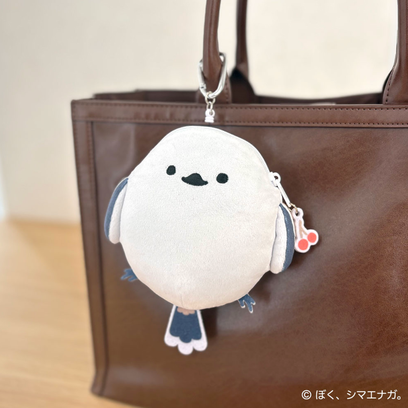 Round Shimaenaga Plush Reel Pass Case - Boku, Shimaenaga – Mary