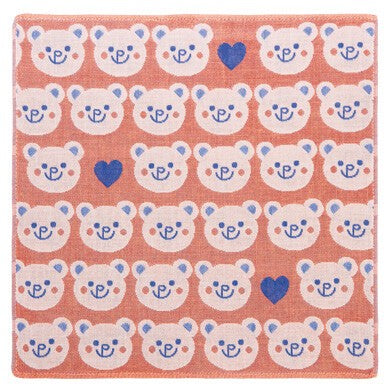 Bear Triple Layer Handkerchief Towel