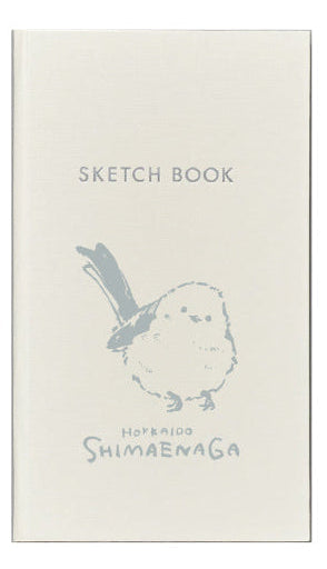 Shimaenaga Wild Bird Notebook - White