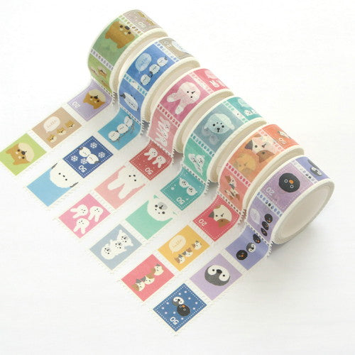 Bunny Stamp Design Masking Tape - LABCLIP