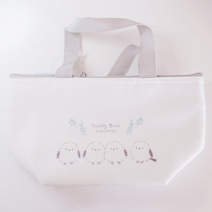 Shimaenaga Mini Insulated Lunch Bag - White