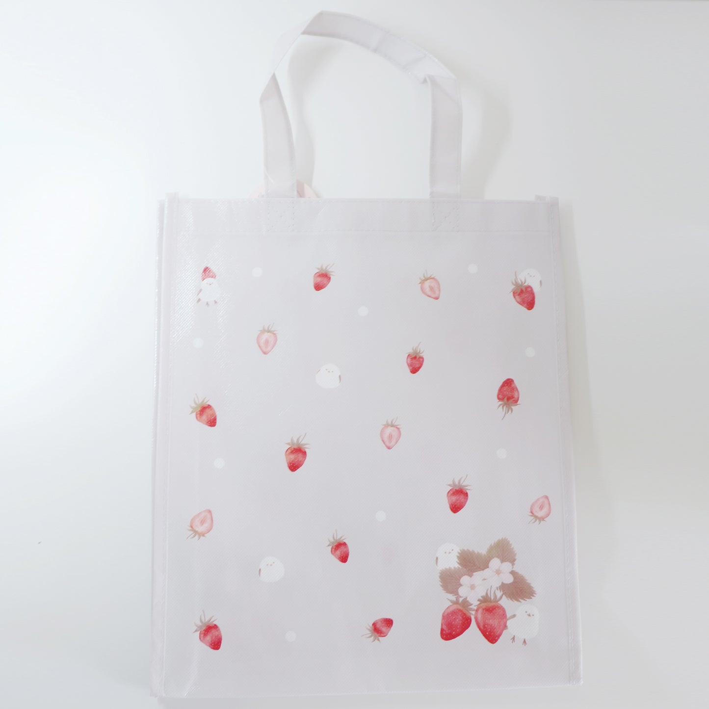 Shimaenaga Tote Bag - Strawberry Collection