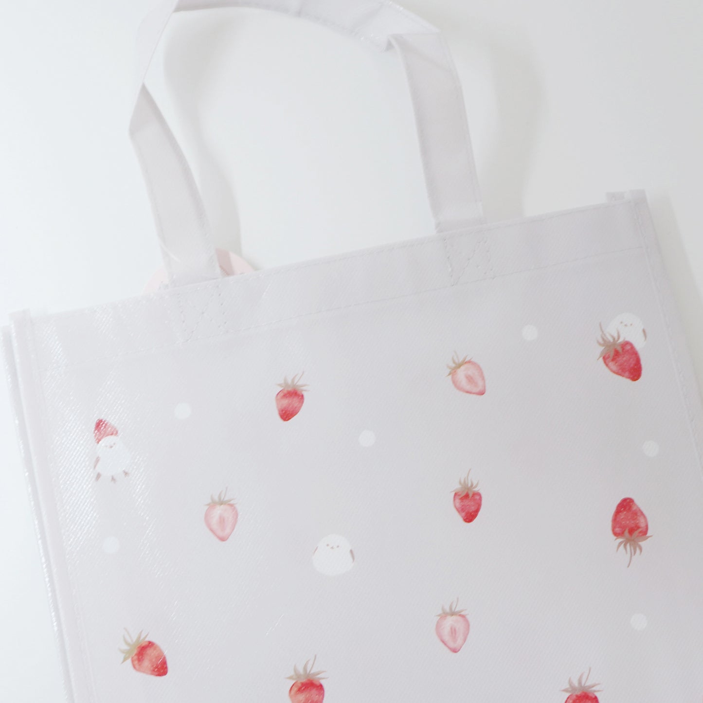 Shimaenaga Tote Bag - Strawberry Collection