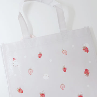 Shimaenaga Tote Bag - Strawberry Collection