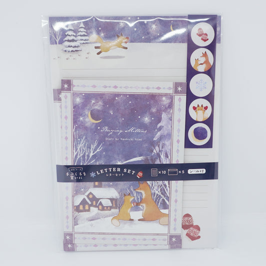 Fox in the Snow Letter Set