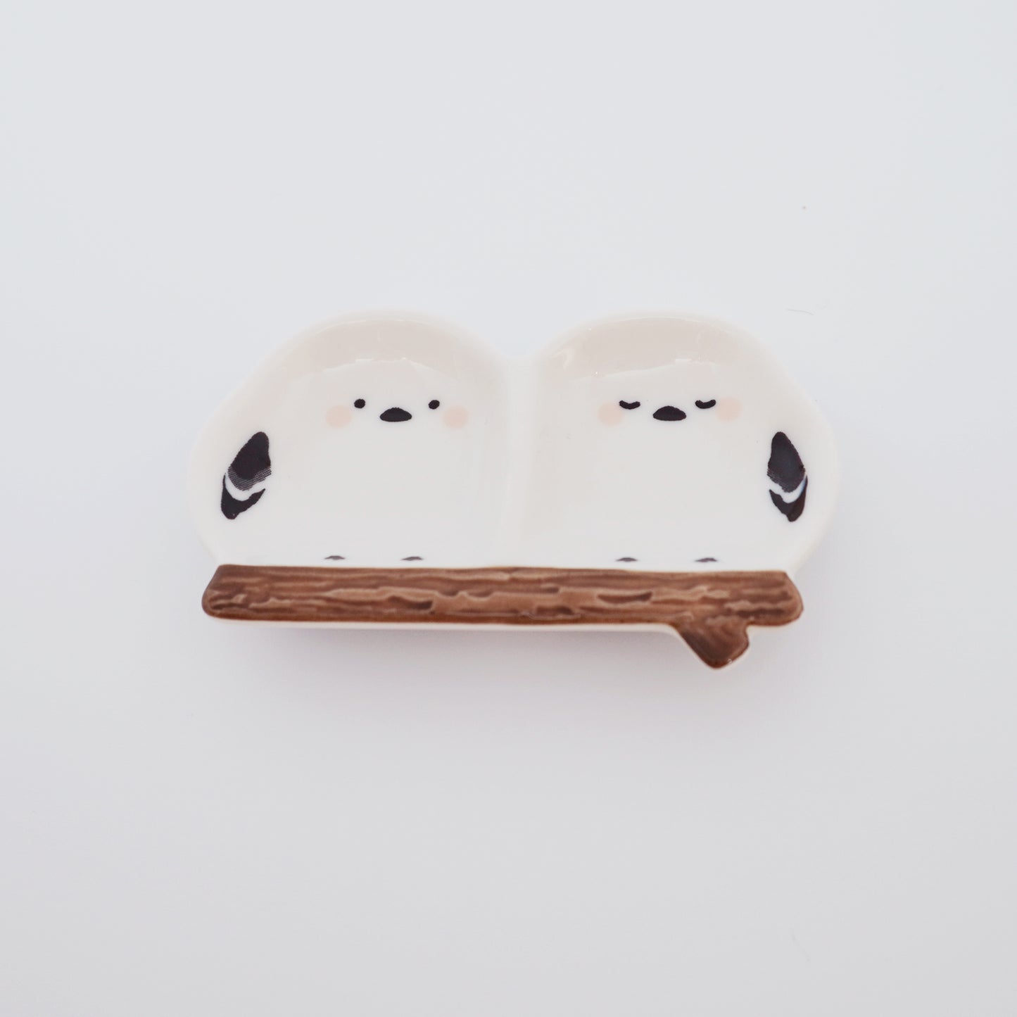 Shimaenaga Pair Ceramic Dish