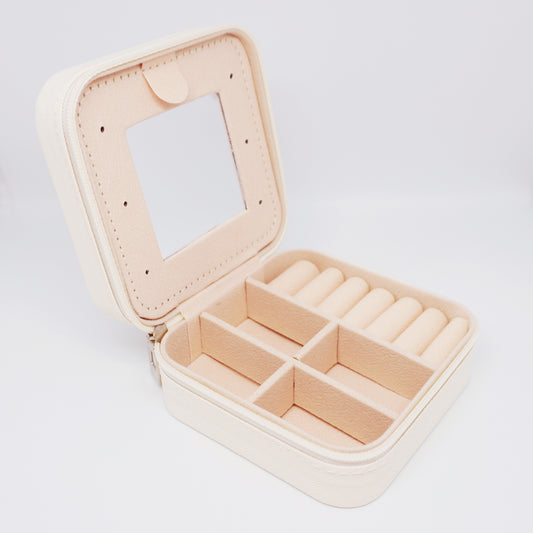 Jewelry Accessory Box - Cream