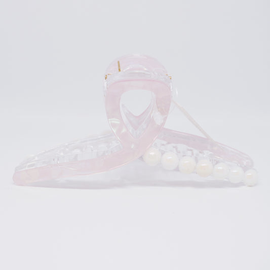 Pearlescent Lavender Pearl Hair Claw Clip