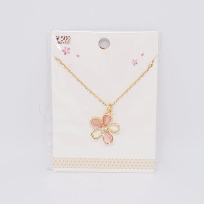 Cherry Blossom Long Necklace