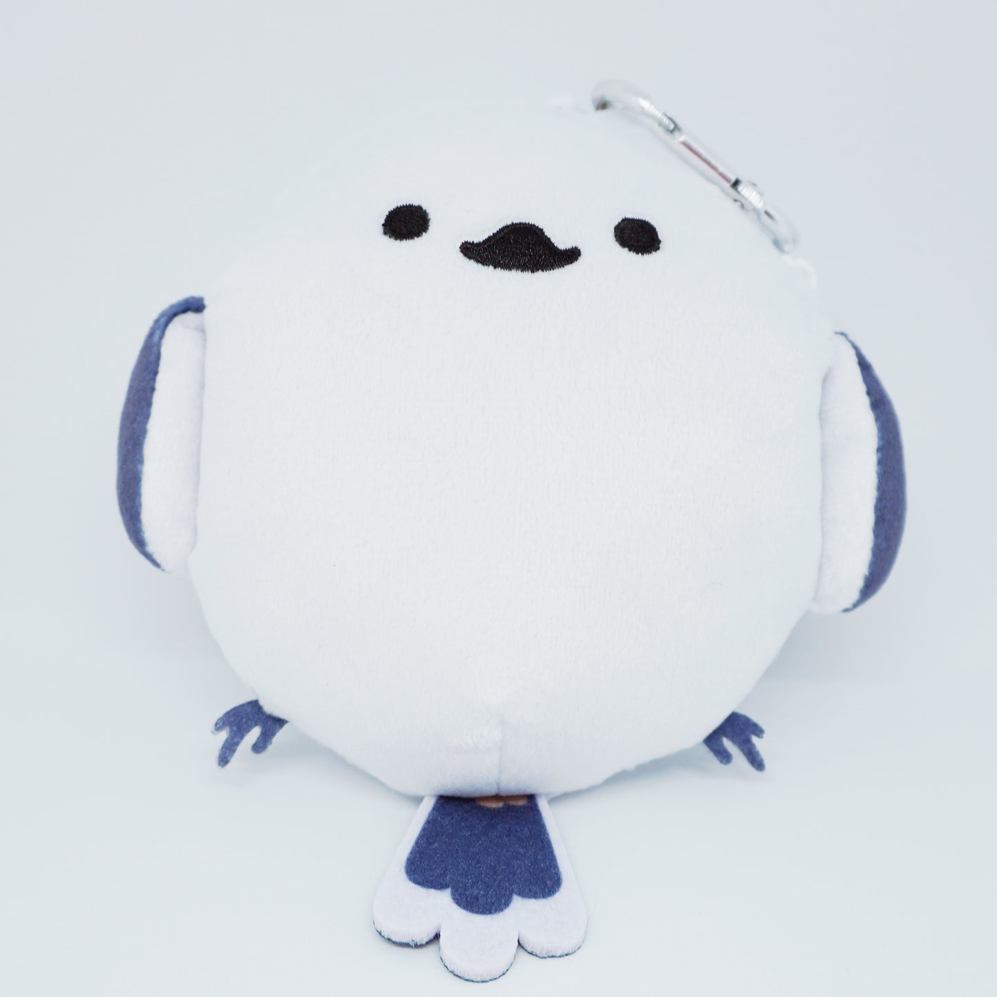 Round Shimaenaga Plush Reel Pass Case - Boku, Shimaenaga