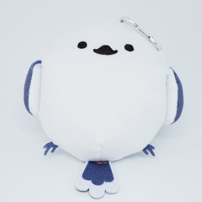 Round Shimaenaga Plush Reel Pass Case - Boku, Shimaenaga