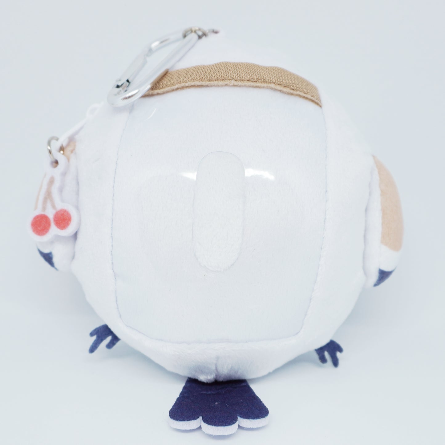 Round Shimaenaga Plush Reel Pass Case - Boku, Shimaenaga