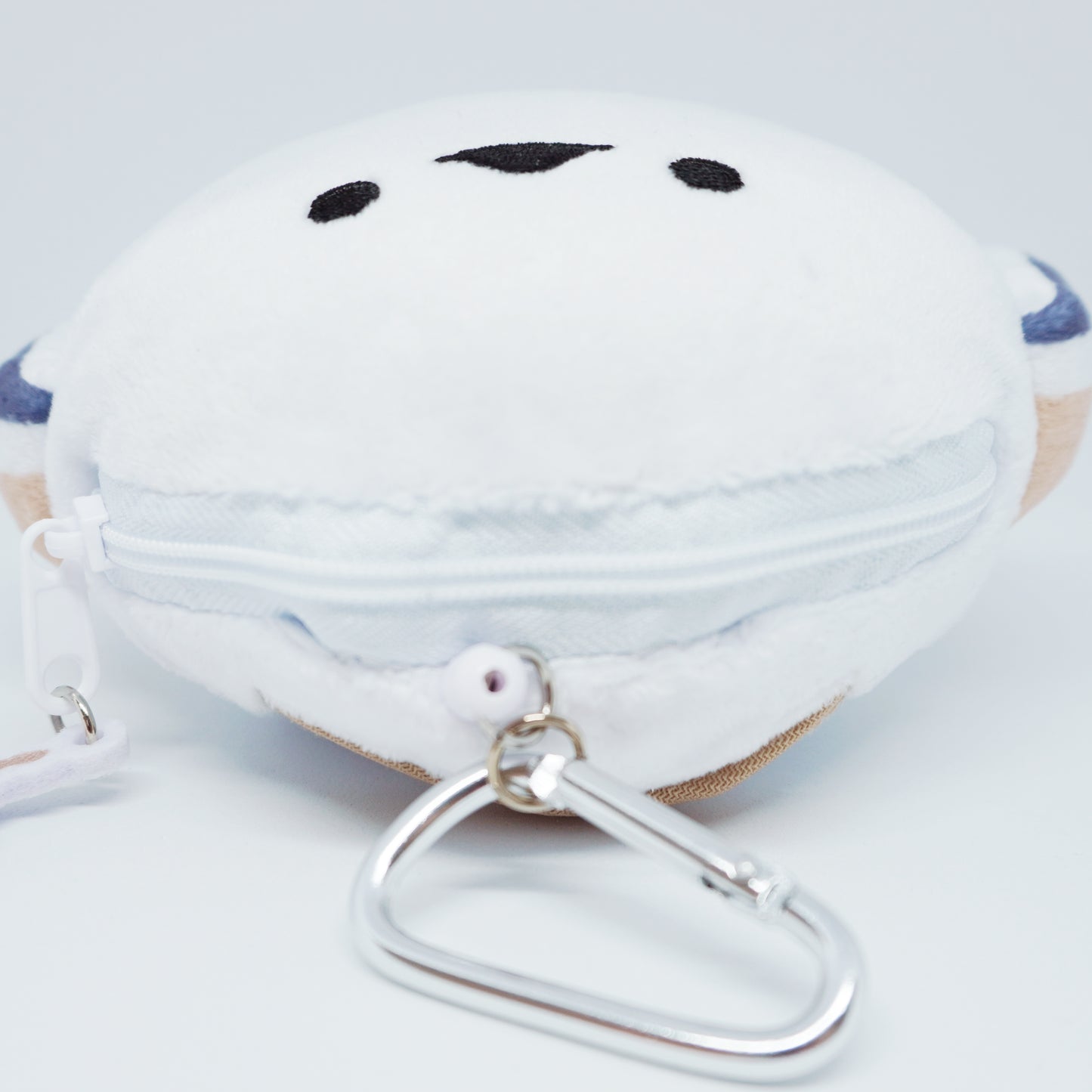 Round Shimaenaga Plush Reel Pass Case - Boku, Shimaenaga