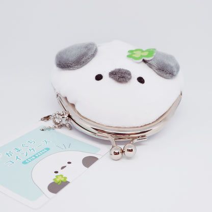 Shimaenaga with Clover Plush Coin Purse with Ball Chain - Crux