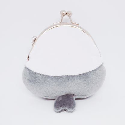 Shimaenaga with Clover Plush Coin Purse with Ball Chain - Crux