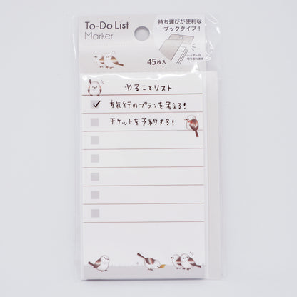 Shimaenaga Sticky Notes To-Do List Marker