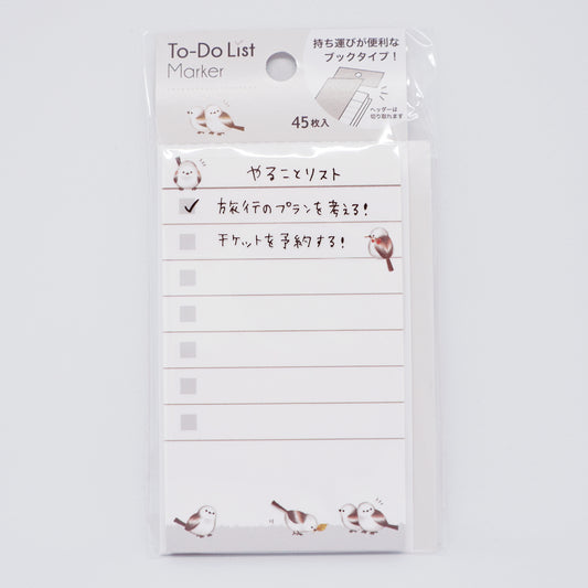 Shimaenaga Sticky Notes To-Do List Marker
