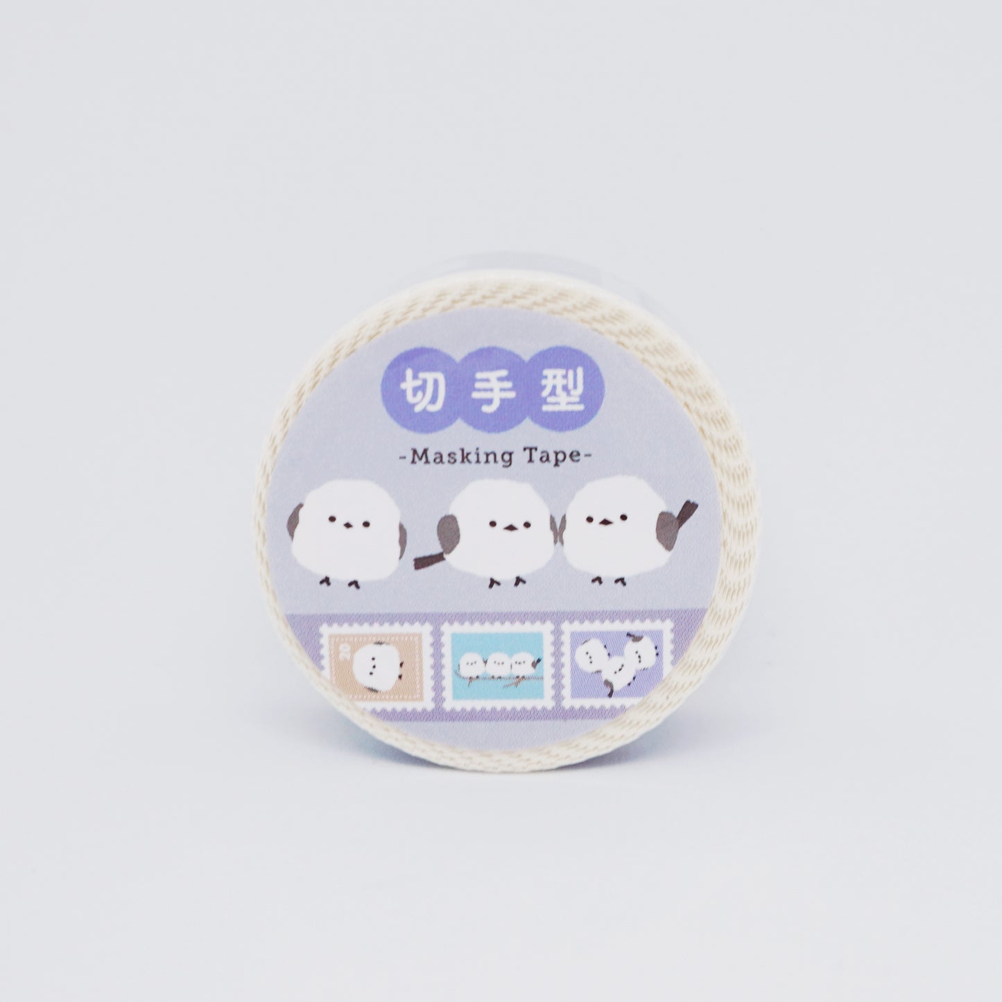 Shimaenaga Stamp Design Masking Tape - LABCLIP
