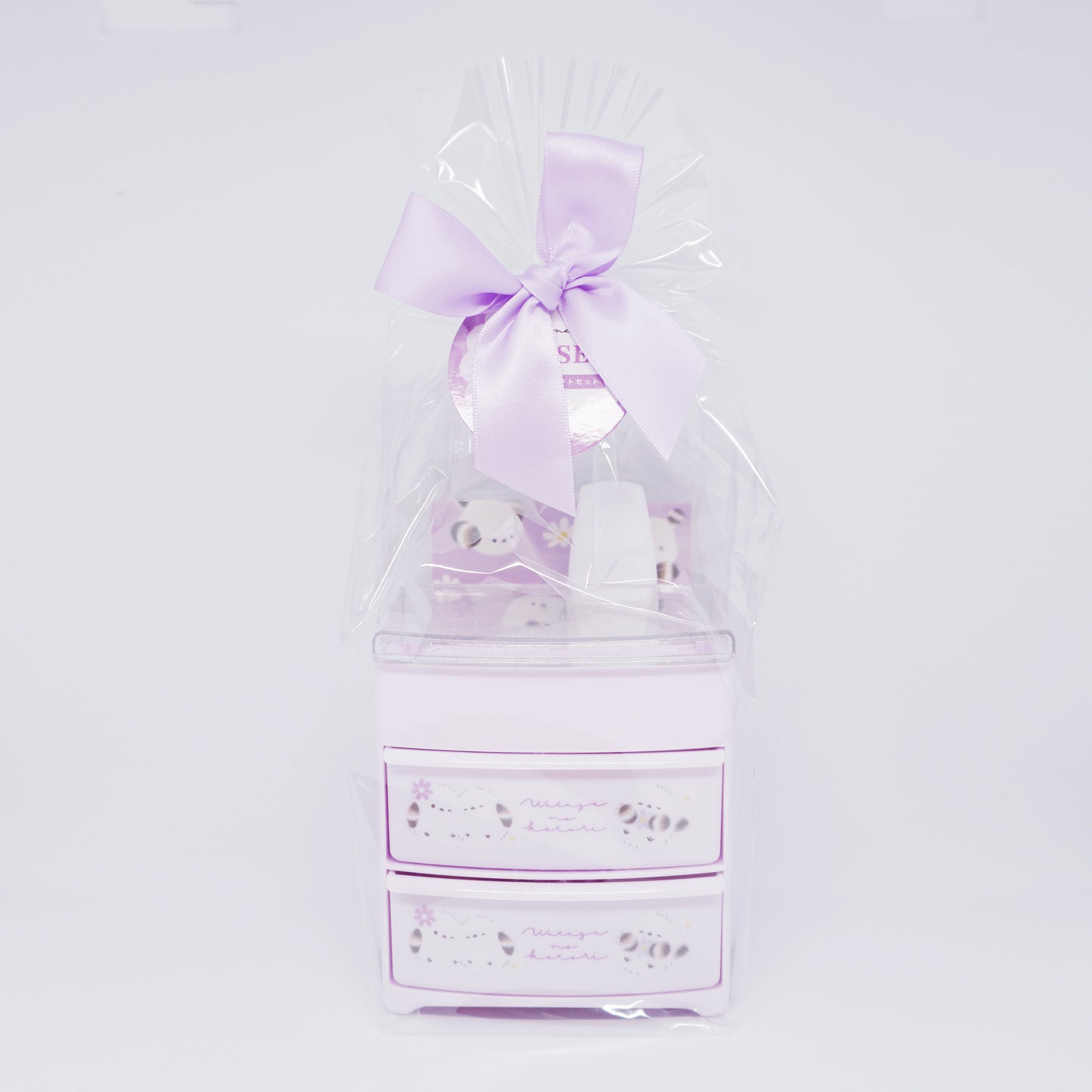 Purple Shimaenaga Stationery Set Gift Chest - Crux