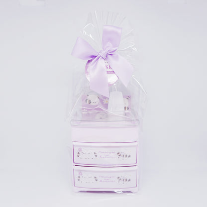 Purple Shimaenaga Stationery Set Gift Chest - Crux