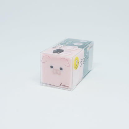 Changing Shape Pig Eraser