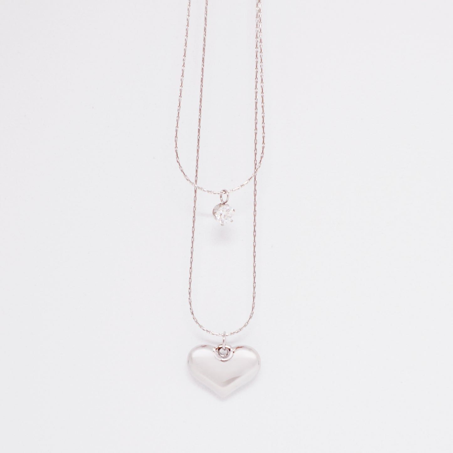 Heart Silver Necklace