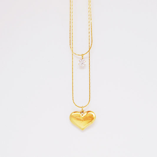 Heart Gold Necklace