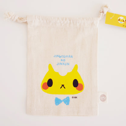 Jingisukan no Jin-kun Face Series Drawstring Bag