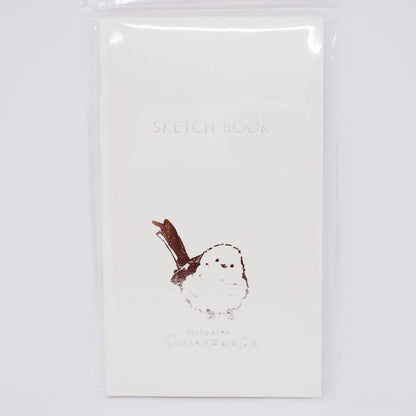 Shimaenaga Wild Bird Notebook - White