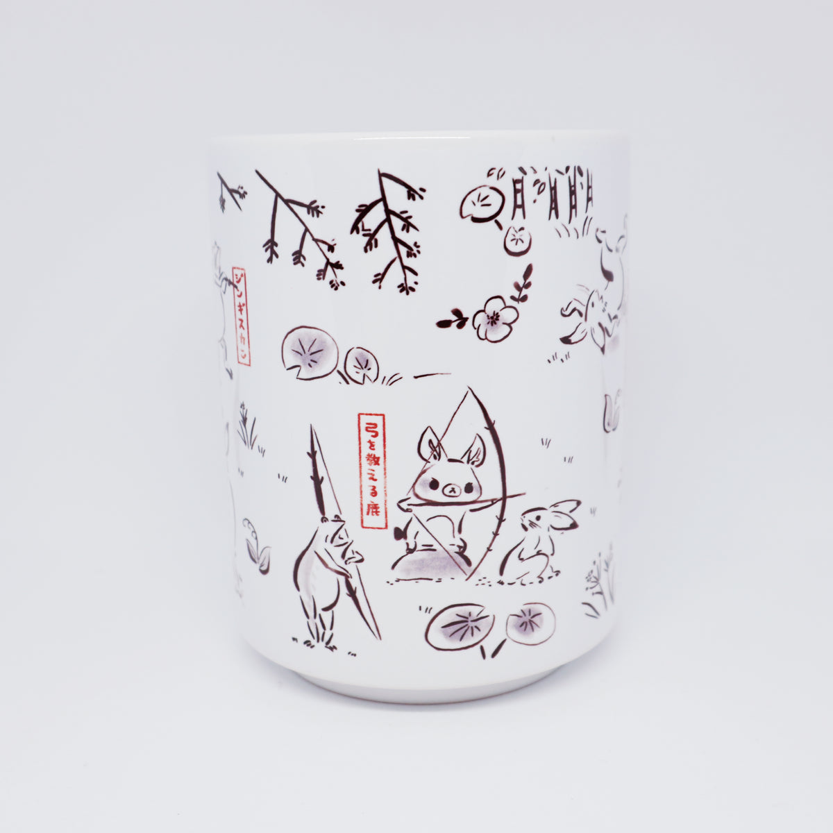 Jingisukan no Jin-kun Cup - Sheep and Animal Caricatures