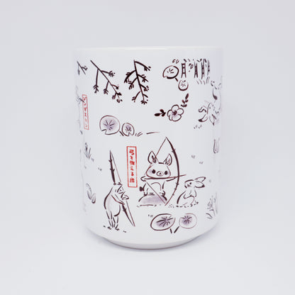 Jingisukan no Jin-kun Cup - Sheep and Animal Caricatures