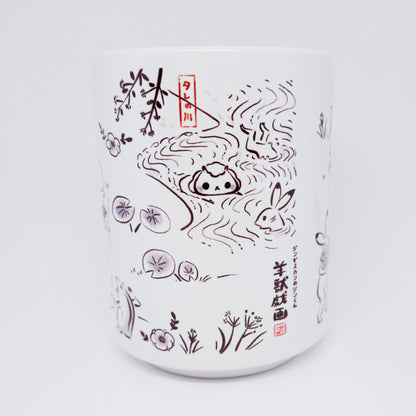 Jingisukan no Jin-kun Cup - Sheep and Animal Caricatures
