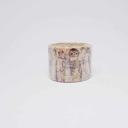Jingisukan no Jin-kun Masking Tape - Sheep and Animal Caricature Series