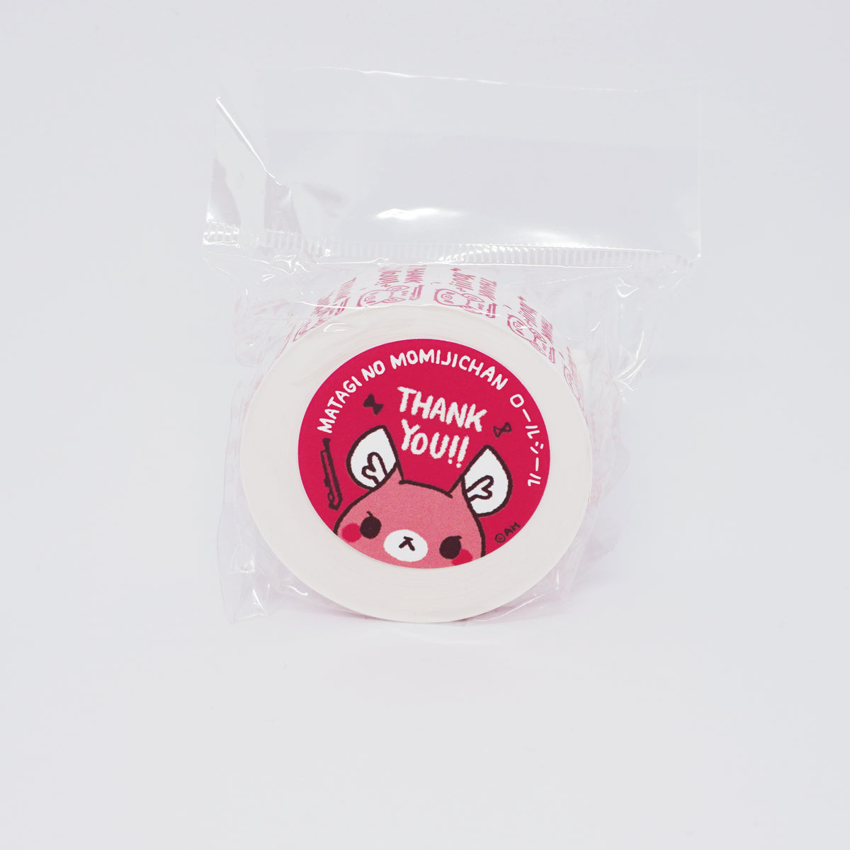 Matagi no Momiji-chan Roll Stickers - "THANK YOU"
