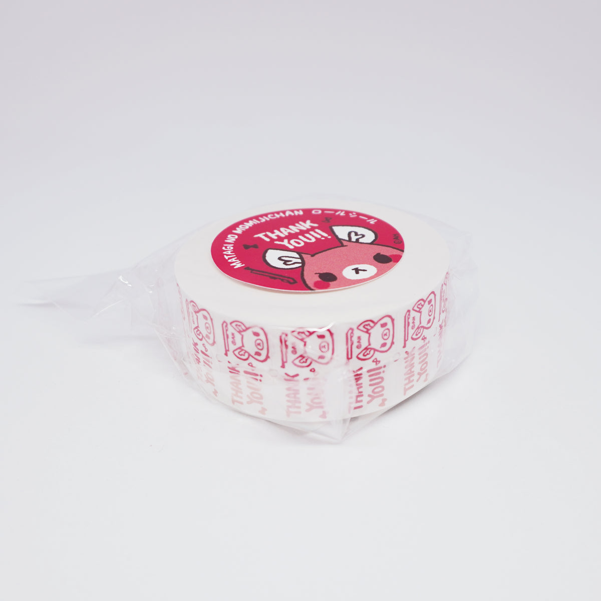 Matagi no Momiji-chan Roll Stickers - "THANK YOU"