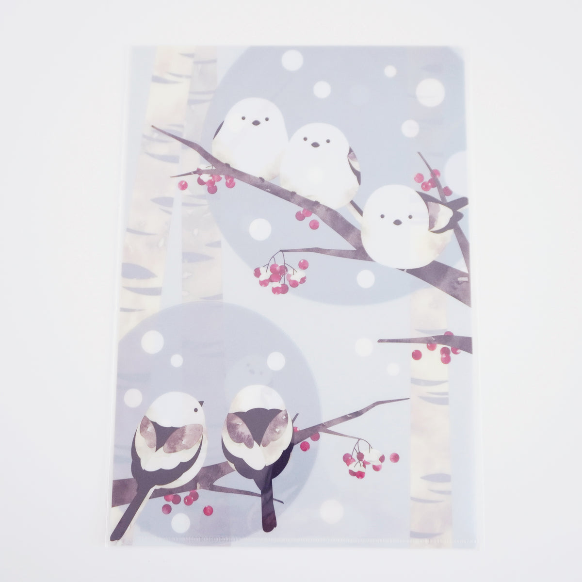Northern Animals Mofumofu Shimaenaga Clear File