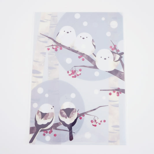 Northern Animals Mofumofu Shimaenaga Clear File