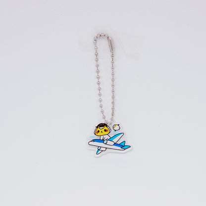 Jingisukan no Jin-kun Gacha Acrylic Keyhain - Hokkaido Gashapon