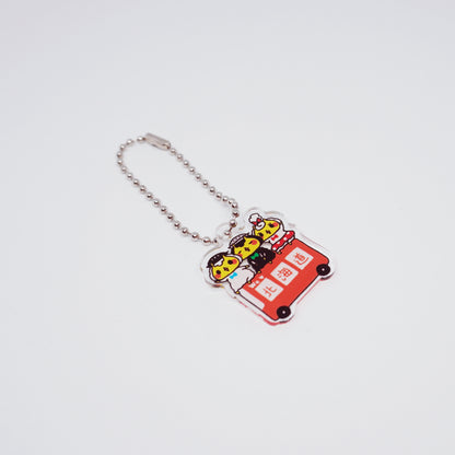 Jingisukan no Jin-kun Gacha Acrylic Keyhain - Hokkaido Gashapon