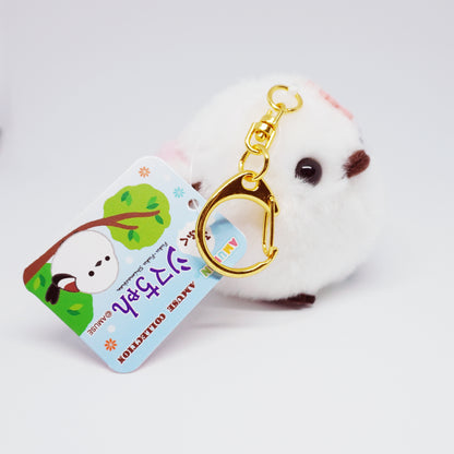 Fukufuku Sakura Shimaenaga Mascot Plush Keychain