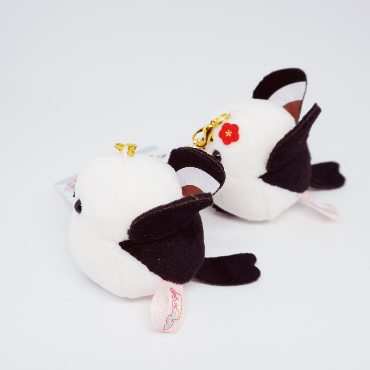 Nico Nico Pair Plump Shimaenaga Plush Keychain