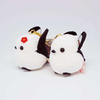 Nico Nico Pair Plump Shimaenaga Plush Keychain