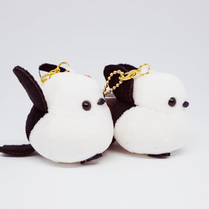 Nico Nico Pair Plump Shimaenaga Plush Keychain