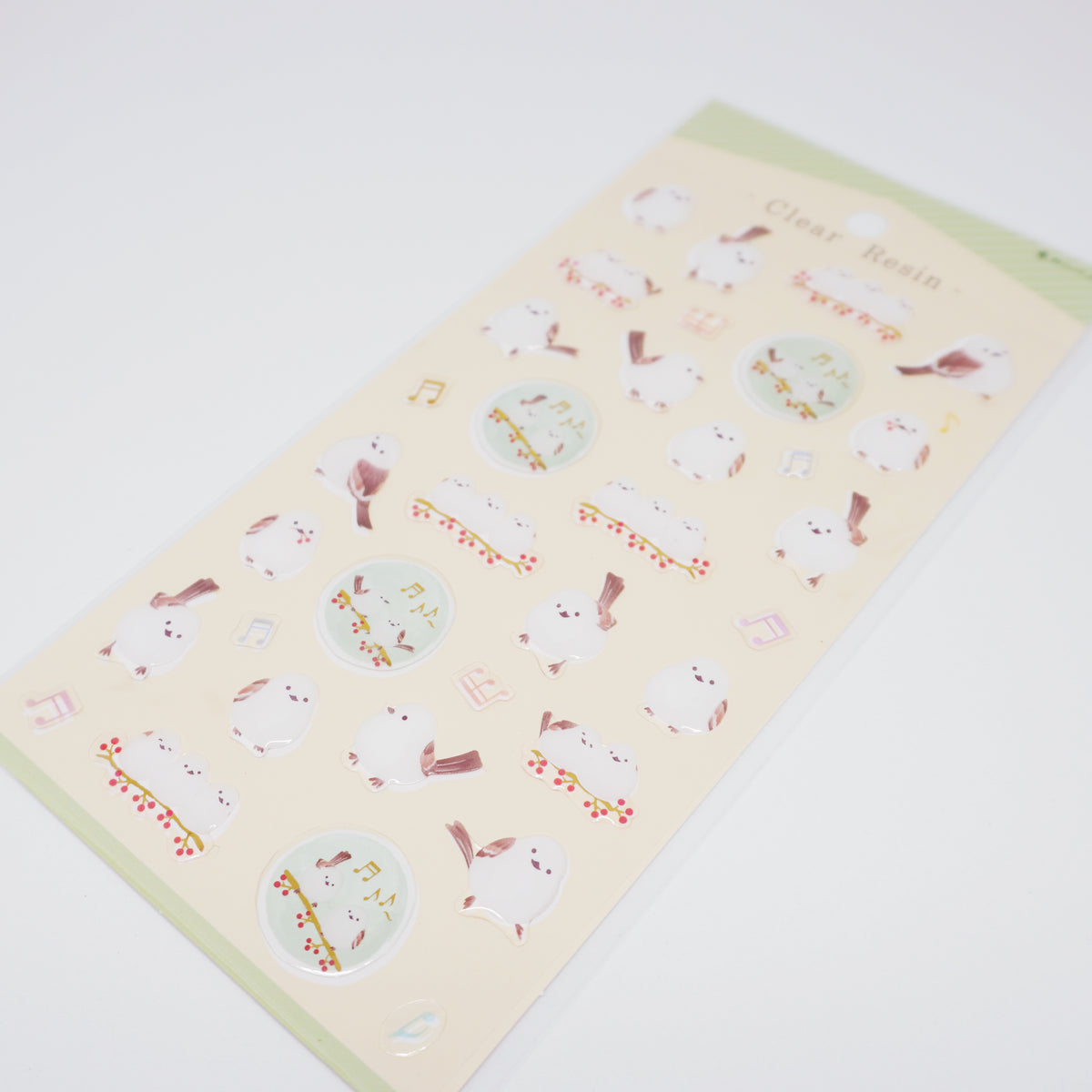 Shimaenaga Resin Sticker