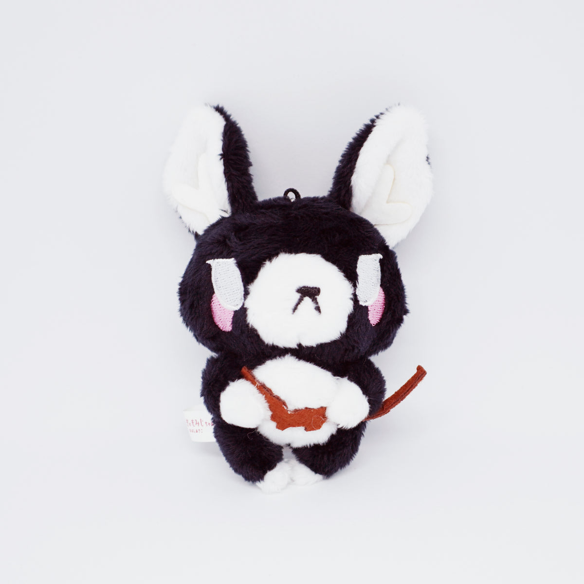 Matagi no Roku-chan Black Plush Keychain (Small) - Matagi no Momiji-chan