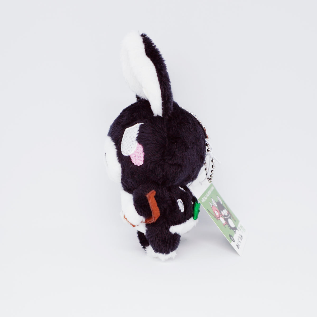 Matagi no Roku-chan Black Plush Keychain (Small) - Matagi no Momiji-chan