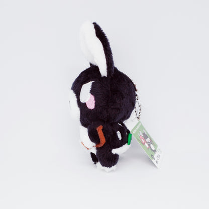 Matagi no Roku-chan Black Plush Keychain (Small) - Matagi no Momiji-chan